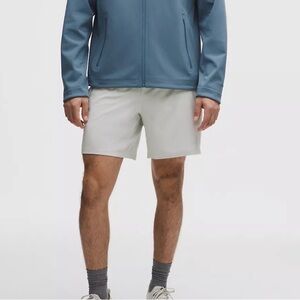 Set of 3 Lululemon Men’s Pace  Breaker Shorts  - Ice Blue, Navy, Gray